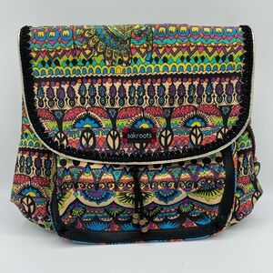 Sakroots Boho Backpack / Messenger Bag